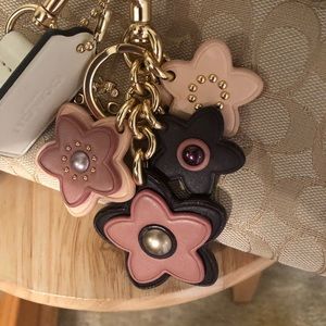 Coach bag charm